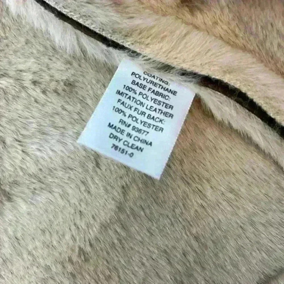 a.n.a Midweight Motorcycle Jacket with Faux Fur Size Large NWT - Picture 14 of 16